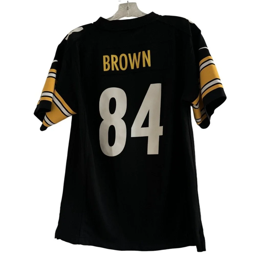 NIKE-Pittsburgh Steelers-YOUTH On Field Antonio Brown #84 Jersey  (X-LARGE)‎
